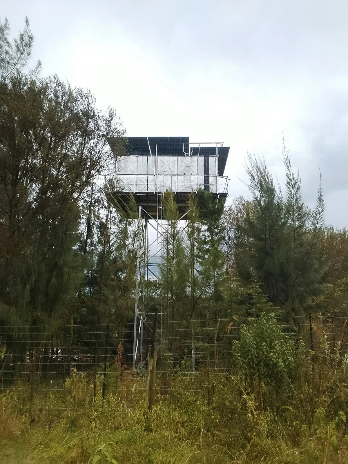 Steel Water Tank Installation in Kenya