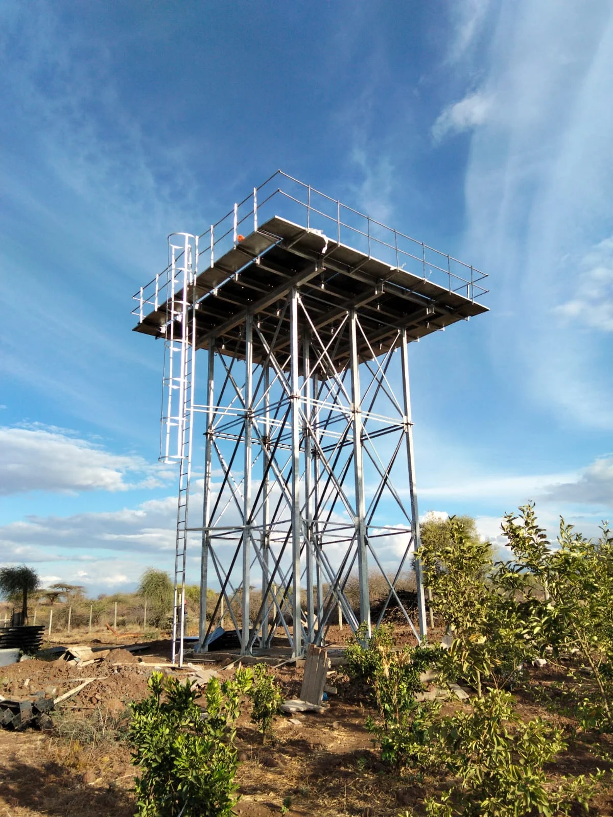 Custom Steel Water Tanks Fabrication In Kenya